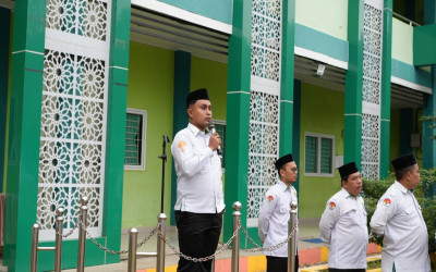 MAN 2 Labura Gelar Apel Pagi, Waka Kesiswaan Tekankan Integritas di Masa Ujian