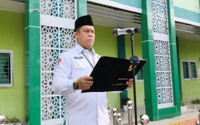 Berlangsung Khidmat, MAN 2 Labura Laksanakan Upacara Hari Sumpah Pemuda