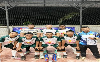 Membanggakan, Tim Futsal MAN 2 Labura Raih Juara Turnamen Karang Taruna se-Kabupaten Labuhanbatu Utara