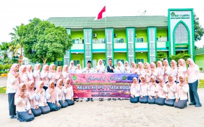 Mengolah Kompetensi, Menggapai Profesionalisme: Pelepasan PKL Tata Boga MAN 2 Labura