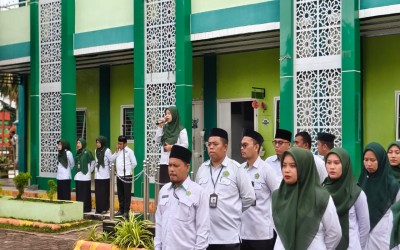 MAN 2 Labura Gelar Apel Pagi dengan Penguatan Karakter Peserta Didik, Pembina : 